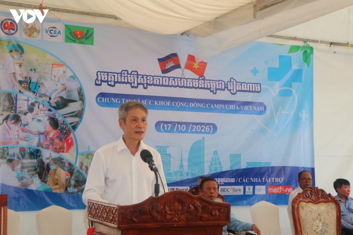 Đại sứ Nguyễn Minh Vũ phát biểu.
