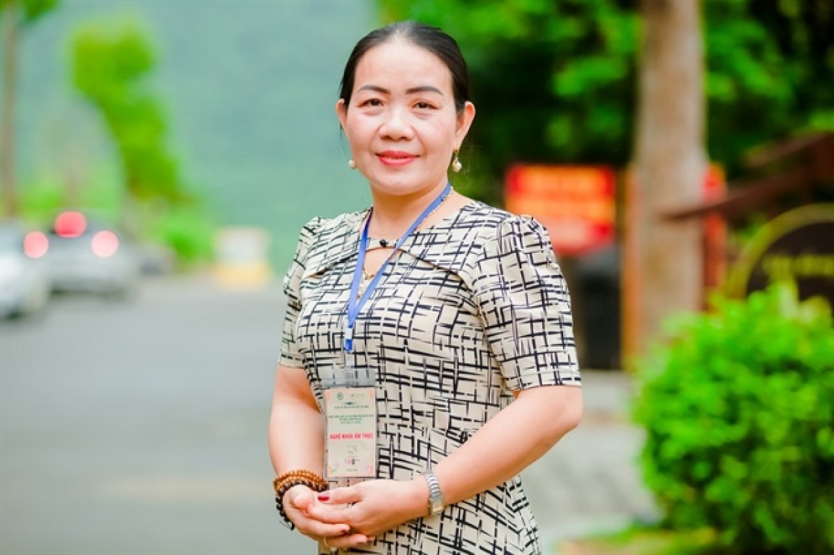 홍 로안(Hồng Loan) 미식 장인<br>
(사진: 문화 온라인 신문)