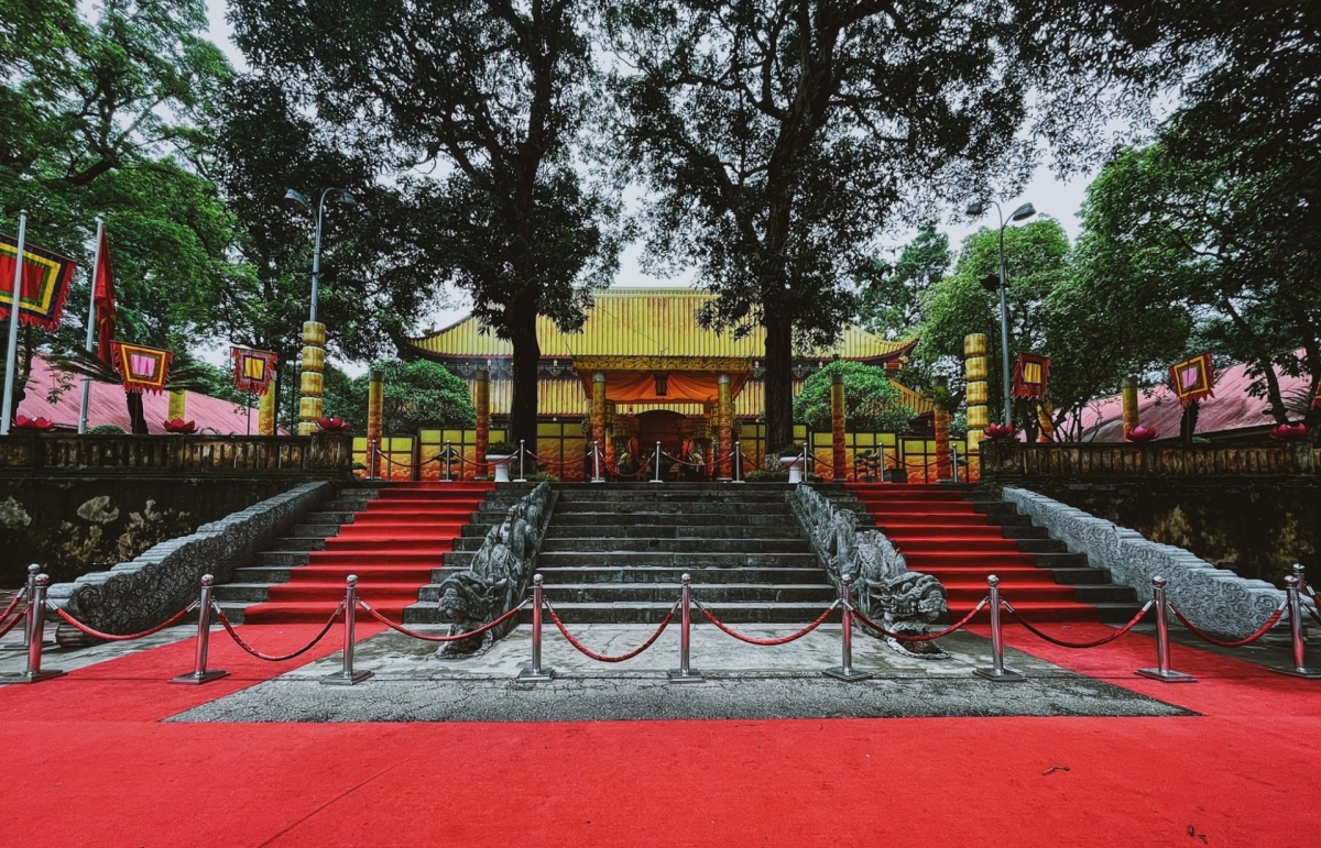 Дворец Киньтхиен в Императорской цитадели Тханглонг. Фото: hoangthanhthanglong.com