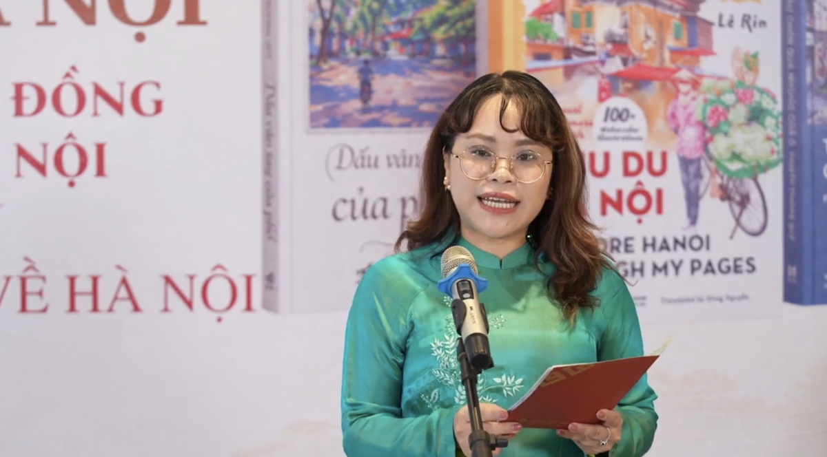 Trinh Ngoc Trâm,  vice-présidente du comité populaire du quartier de Cua Nam. Photo: Photo: Comité d'organisation