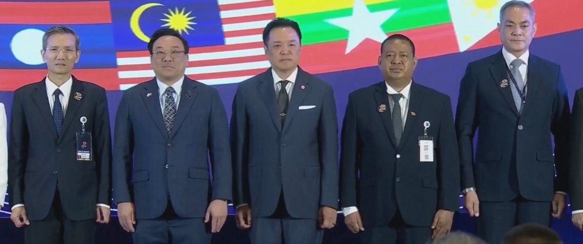 Wakil Menteri Dalam Negeri Vietnam, Cao Huy (paling kiri). Foto: VOV