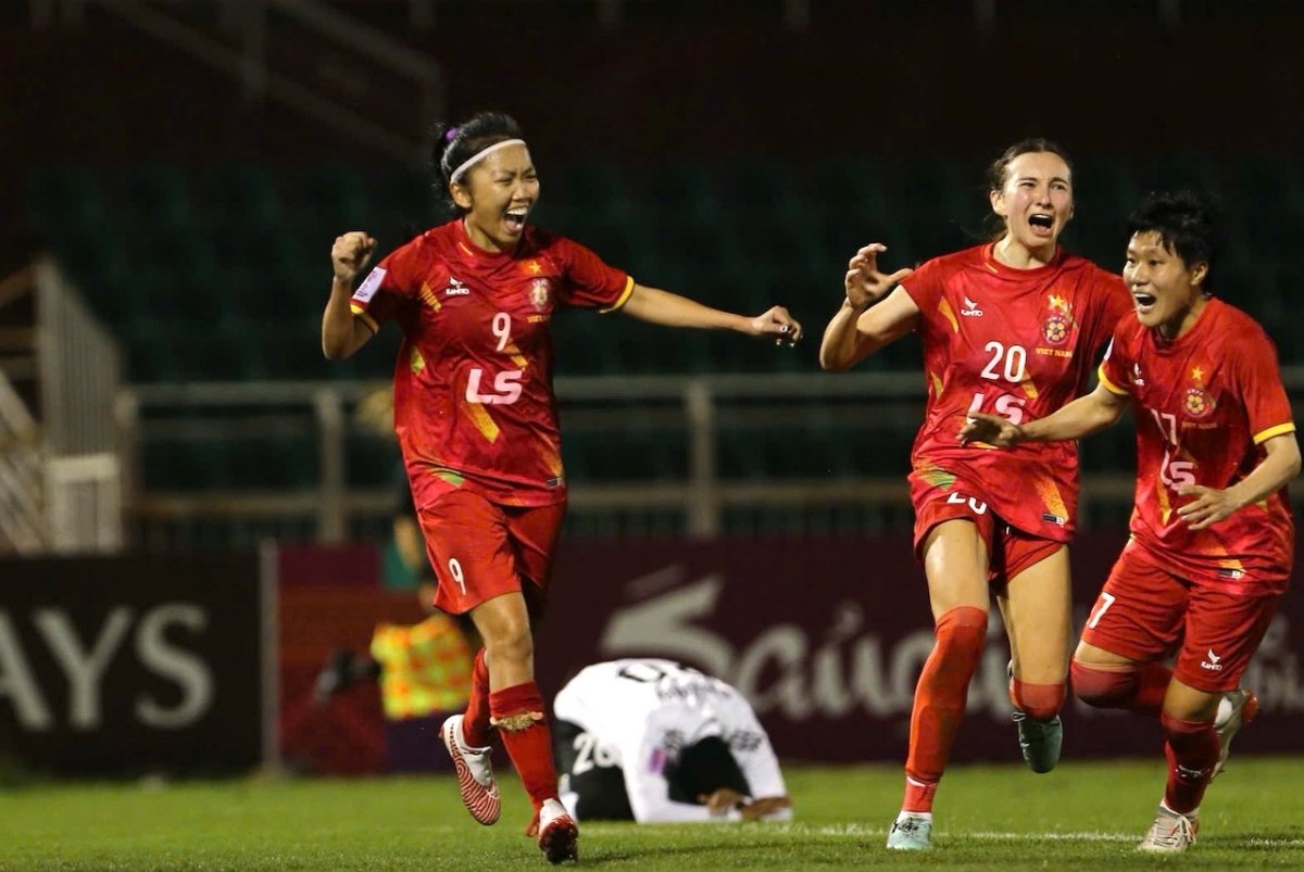 Frauenmannschaft von Ho Chi Minh City FC blickt selbstbewusst auf die AFC Champions League 2026/27. (Foto: baoxaydung.vn)