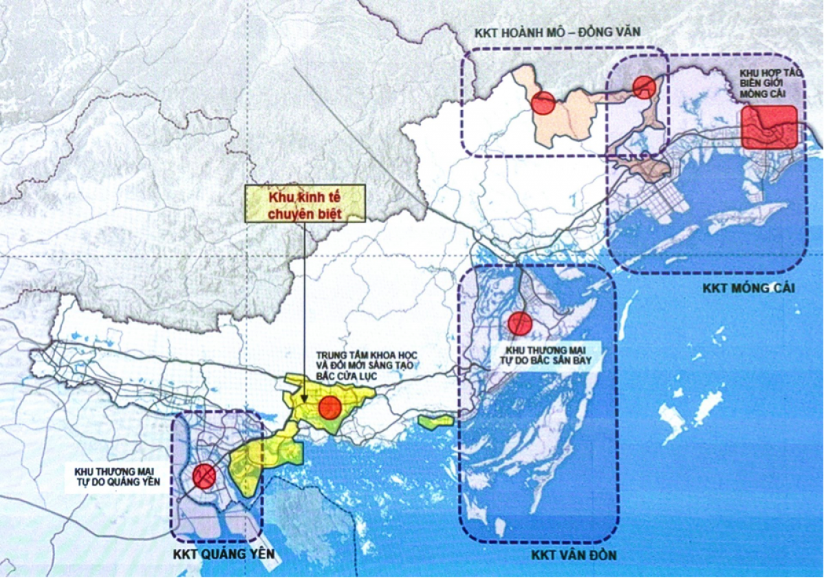 Las nuevas zonas industriales pueden contribuir a articular un ecosistema integrado de producción, logística, comercio y desarrollo urbano. Foto: Truong Giang/VOV