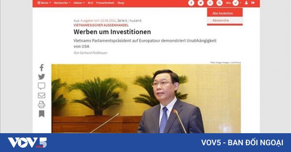 German newswire: NA Chairman’s Europe visit reflects Vietnam’s diversifed policy