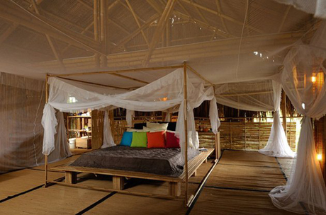 nhà tre, Đại Lải, Flamingo, Bar Gió và Nước, 1 triệu USD, kiến trúc