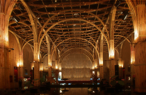 nhà tre, Đại Lải, Flamingo, Bar Gió và Nước, 1 triệu USD, kiến trúc