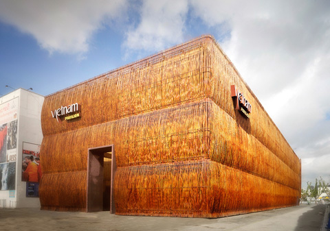 nhà tre, Đại Lải, Flamingo, Bar Gió và Nước, 1 triệu USD, kiến trúc