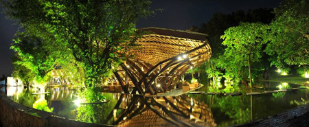 nhà tre, Đại Lải, Flamingo, Bar Gió và Nước, 1 triệu USD, kiến trúc