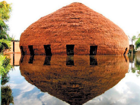 nhà tre, Đại Lải, Flamingo, Bar Gió và Nước, 1 triệu USD, kiến trúc