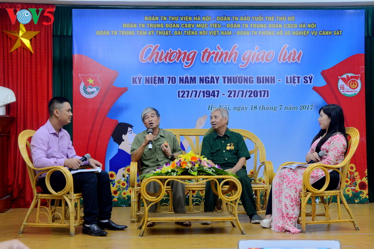 VOV ແລະ ການເຄື່ອນໄຫວມຸ້ງໄປສູ່ການສະເຫລີມສະຫລອງ70ປີແຫ່ງວັນທະຫານເສຍອົງຄະແລະນັກຮົບເສຍສະຫລະຊີວິດເພື່ອຊາດ