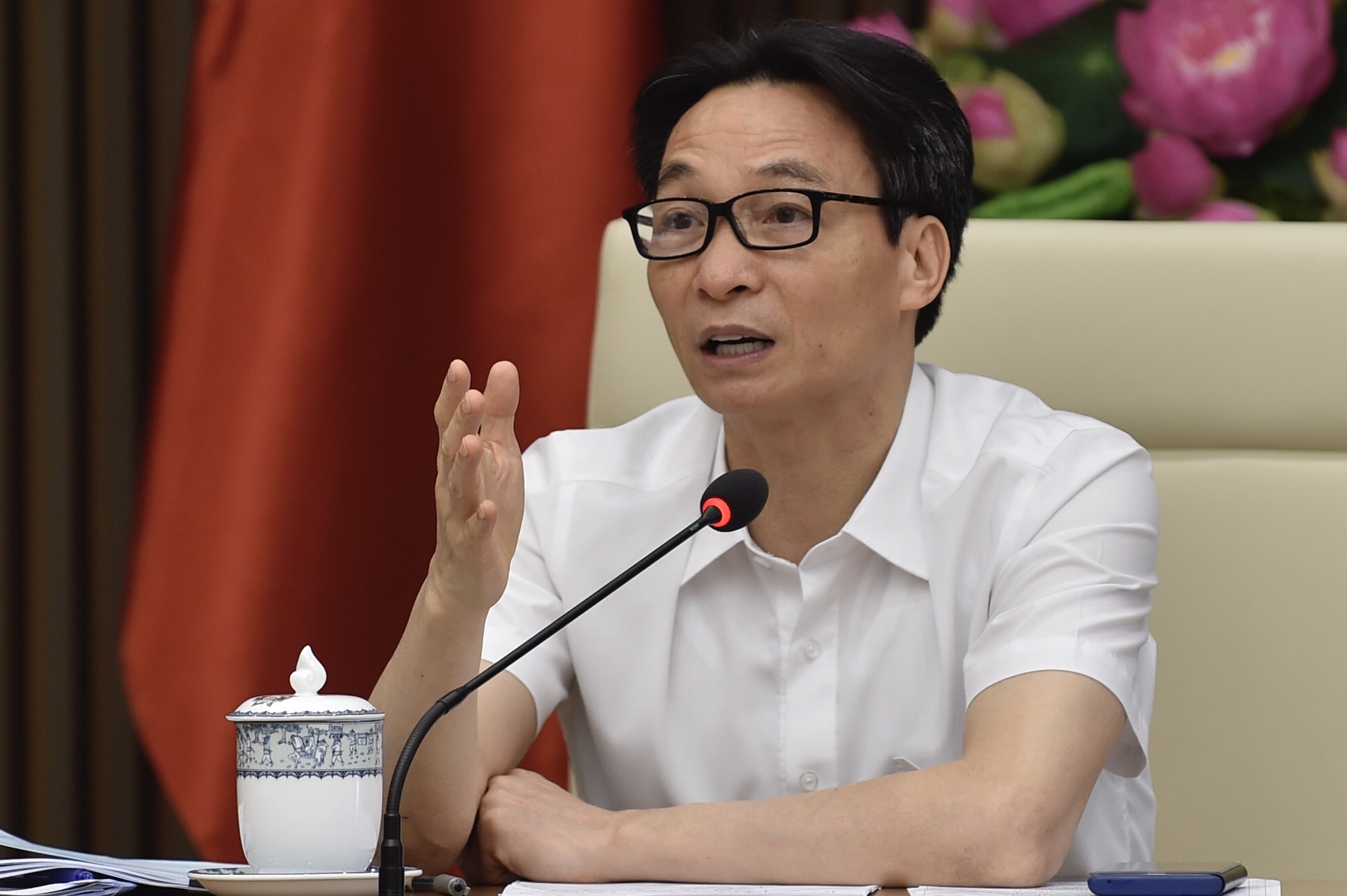 ທ່ານ ຮອງນາຍົກລັດຖະມົນຕີ ຫວູດຶກດາມ ເປັນ​ປະ​ທານ​ຄະ​ນະຊີ້ນຳກອງ​ປະ​ຊ​ຸມລະ​ຫວ່າງ​ຂະ​ແໜ່ງກ່ຽວກັບຄວາມປອດໄພທາງດ້ານສະບຽງອາຫານ