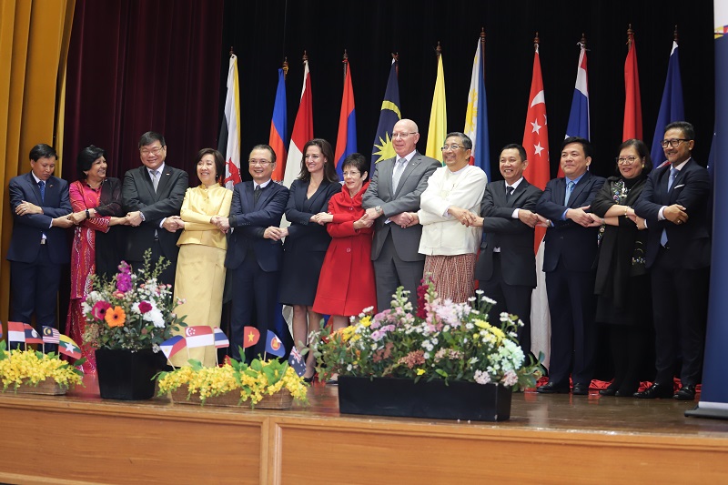 ພິທີສະເຫຼີມສະຫຼອງ 52 ປີ ແຫ່ງວັນສ້າງຕັ້ງ ອາຊຽນ ຈັດຂຶ້ນຢູ່ ອົດສະຕາລີ