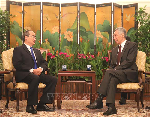 ນະຄອນໂຮ່ຈີມິນ ຊຸກຍູ້ການຮ່ວມມືຮອບດ້ານກັບ ສິງກະໂປ