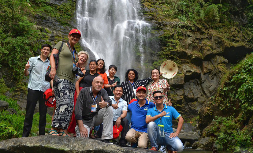 ຄະ​ນະ​ນັກ​ຂ່າວ​ສາ​ກົນ​ມີ​ຄວາມ​ປະ​ທັບ​ໃຈ​ຕໍ່​ການ​ສຳ​ຫຼວດ​ດ້ານ​​ທ່ອງ​ທ່ຽວ ຢູ່ ເງະ​ອານ