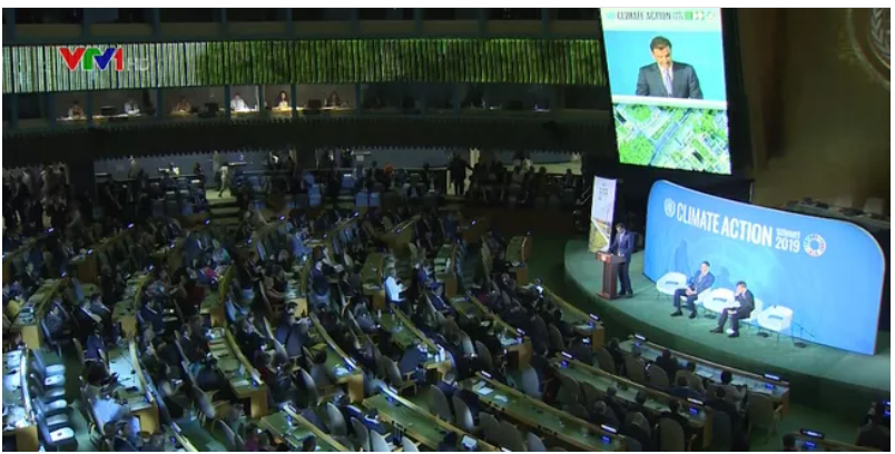 ການ​ນຳ​ບັນ​ດາ​ປະ​ເທດ​ໃຫ້​ຄຳ​ໝັ​້ນ​ສັນ​ຍາ ຈະ​ມີ​ການກະ​ທຳ​ເພື່ອຫຼຸດ​ຜ່ອນ​​ການ​ປ່ອຍ​ອາຍພິດ​ເຮືອນ​ແກ້ວ​