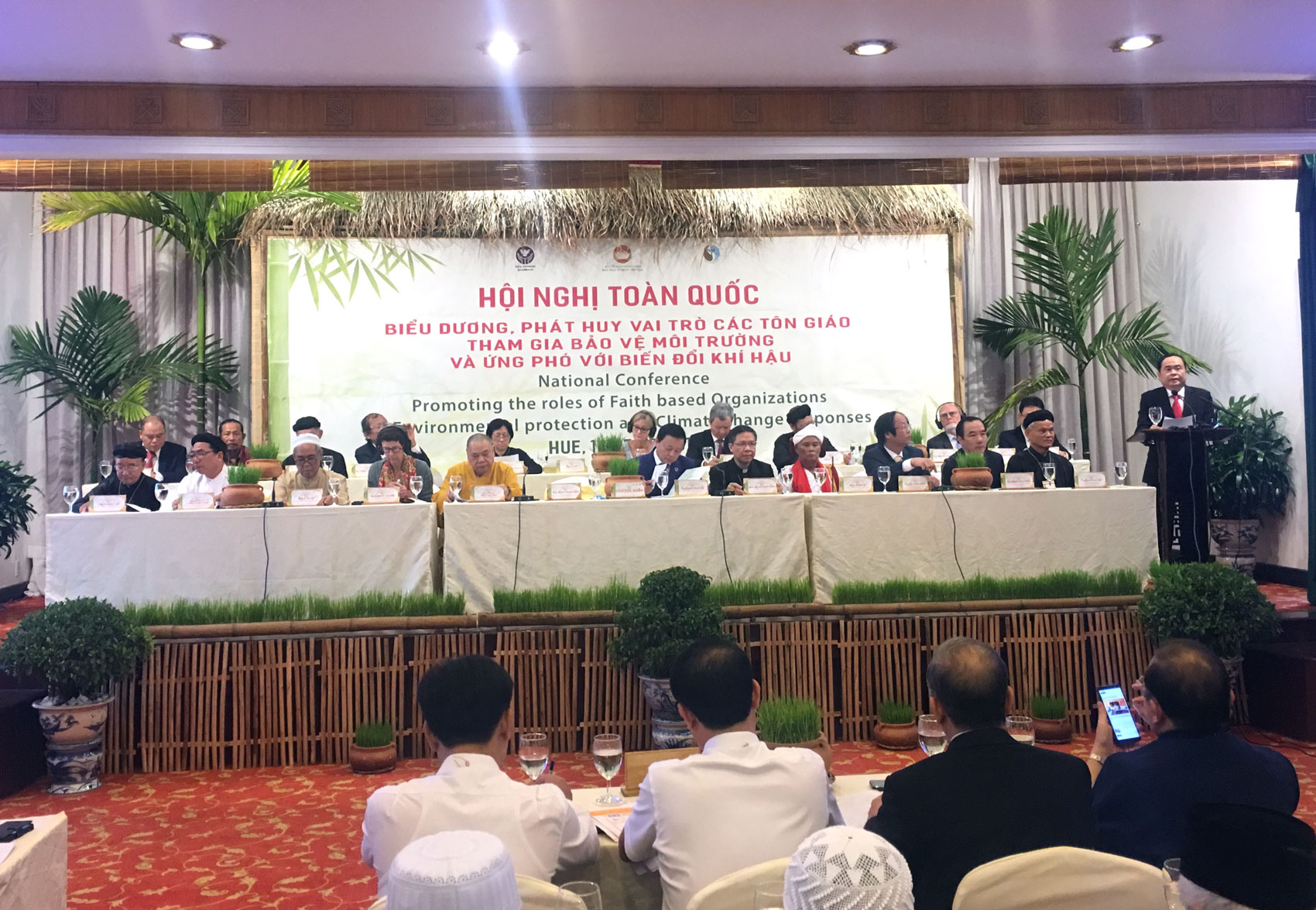 ບັນດາສາສະໜາຮ່ວມແຮງຮ່ວມໃຈປົກປັກຮັກສາສິ່ງແວດລ້ອມ ແລະ ຮັບມືກັບການປ່ຽນແປງຂອງດິນຟ້າອາກາດ