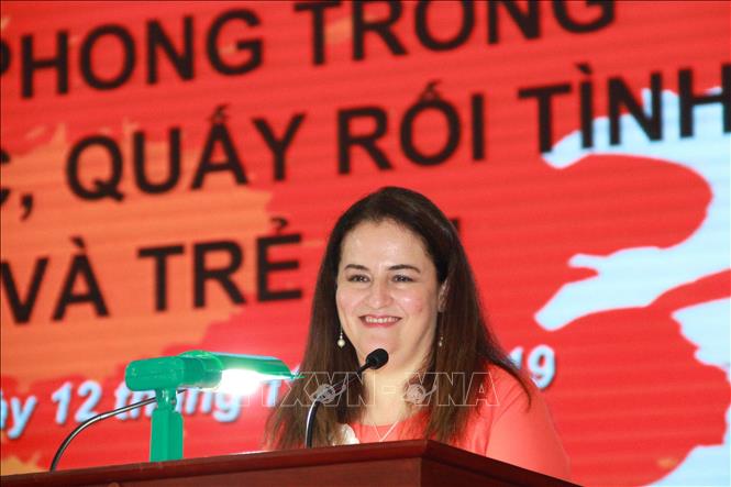 ອົງການ ສປຊ ປະຈໍາ ຫວຽດນາມ ແລະ ບັນດາຄູ່ຮ່ວມມື ຮ່ວມແຮງຮ່ວມໃຈຕ້ານການໃຊ້ຄວາມຮຸນແຮງ