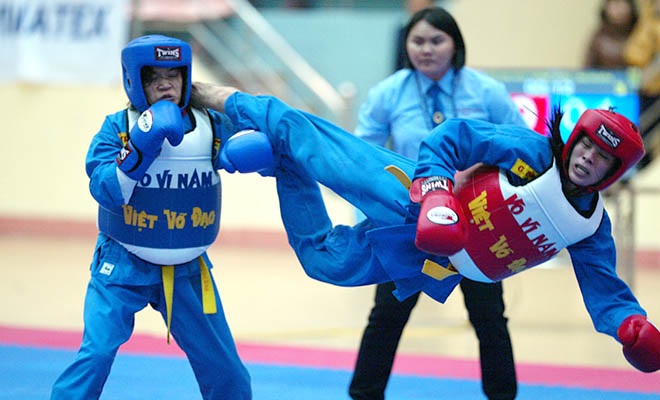 ຫວຽດນາມ ຮັກສາ​ສໍາ​ເລັດ​ລະດັບ​ແຊັມ ຢູ່​ງານ​ແຂ່ງຂັນ​ຊີງ​ຊະນະ​ເລີດກິລາ​ປະ​ເພດ ມວຍ Vovinam ​ໂລກ ຄັ້ງ​ທີ 6