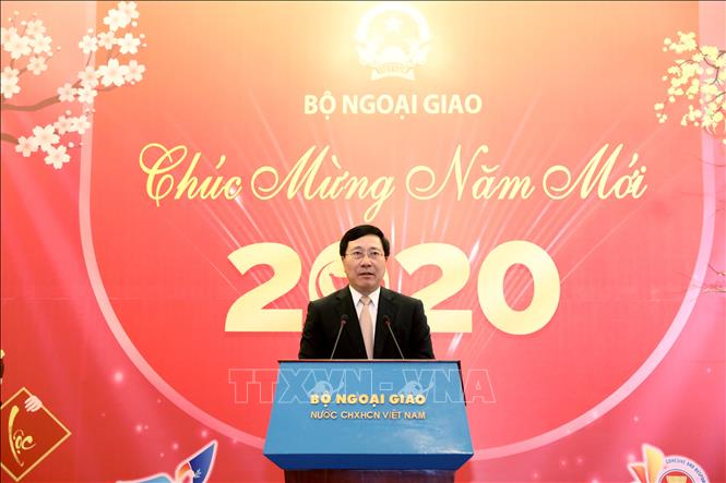 ກະຊວງການຕ່າງປະເທດຫວຽດນາມພົບປະກັບອົງການສື່ມວນຊົນເນື່ອງໃນໂອກາດບຸນເຕັດປີ 2020