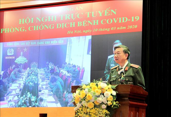 ກະ​ຊວງ​ຕຳຫຼວດ ຫວຽດ​ນາມ ຈັດ​ຕັ້ງ​ກອງ​ປະ​ຊຸ​ມທາງອອນ​ລາຍກ່ຽວ​ກັບ​ການສະ​ກັດ​ກັ້ນ, ຕ້ານ​ໂລກ​ລະ​ບາດ Covid-19