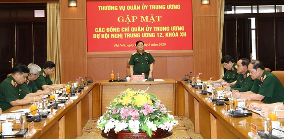 ກອງທັບປະກອບສ່ວນເຂົ້າໃນຜົນສຳເລັດຂອງກອງປະຊຸມເທື່ອທີ 12 ຄະນະບໍລິຫານງານສູນກາງພັກກອມມູນິດຫວຽດນາມ ຊຸດທີ 12