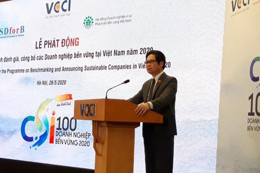 ໂຄງ​ການ​ຕີ​ລາ​ຄາ, ປະ​ກາດ​ວິ​ສາ​ຫະ​ກິດ​ມີການພັດ​ທະ​ນາ​ແບບ​ຍື່ນ​ຍົງ​ປີ 2020