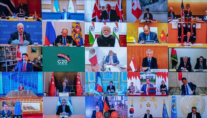 G 20 ໃຫ້​ຄຳ​ໝັ້ນ​ສັນ​ຍາ​ຈະ​ເຮັດ​ທຸກ​ສິ່ງ​ທຸກ​ຢ່າງ​ເພື່ອຫຼຸດຜ່ອນຄວາມ​ສ່ຽງ​ ​ເສດ​ຖະ​ກິດ​ທົ່ວ​ໂລກຖືກຊຸດ​ໂຊມໃນ​ລະ​ດັບ​ຕຳ​ສຸດ