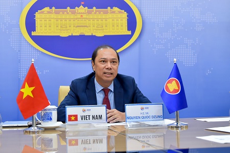 ອາຊຽນ 2020: ກອງ​ປະຊຸມ​ເຈລະຈາທາງ​ອອນ​ລາຍ​ລະຫວ່າງ ອາຊຽນ - ອາ​ເມ​ລິ​ກາ ຄັ້ງ​ທີ 33