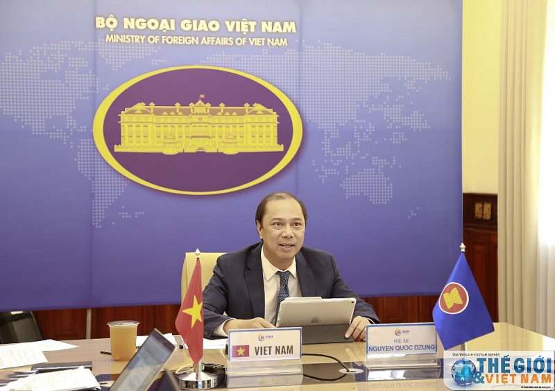 ກອງ​ປະ​ຊຸມ​ເຈົ້າ​ໜ້າ​ທີ່​ອາ​ວຸ​ໂສ (SOM) ອາ​ຊຽນ​ພິ​ເສດ​ກ່ຽວ​ກັບ​ການ​ພົ​ວ​ພັນ​​ຕ່າງ​ປະ​ເທດ ອາ​ຊຽ​ນ