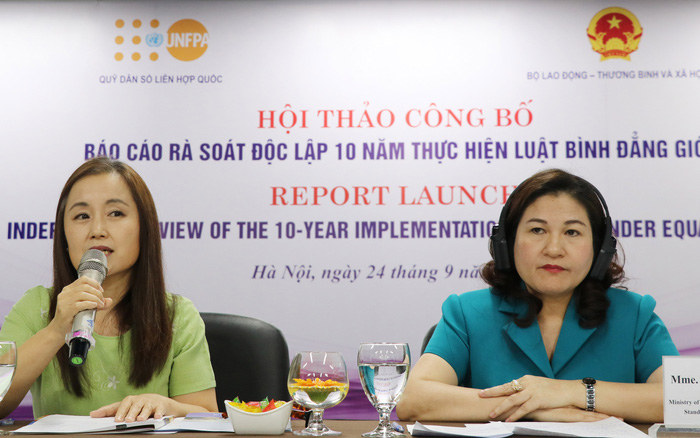 ຫວຽດ​ນາມ ພວມ​ບັນ​ລຸ​ໄດ້​ຄວາມ​ຄືບ​ໜ້າຫຼາຍ​ຢ່າງ​ໃນ​ການ​ສ້າງ​ຄວາມ​ສະ​ເໝີ​ພາບ​ລະ​ຫວ່າງ​ຍິງ​ - ຊາຍ