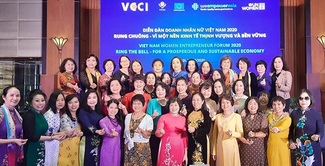 ມອບ​ສິດ​ໃຫ້​ແກ່​ແມ​່ຍິງຫຼາຍ​ກ່​ວາ​ອີກ ເພື່ອ​ພື້ນ​ຖານ​ເສດ​ຖະ​ກິດ ຫວຽດ​ນາມ​ທີ່​ມີ​ການ​ພັດ​ທະ​ນາ​ແບບ​ຍືນ​ຍົງ