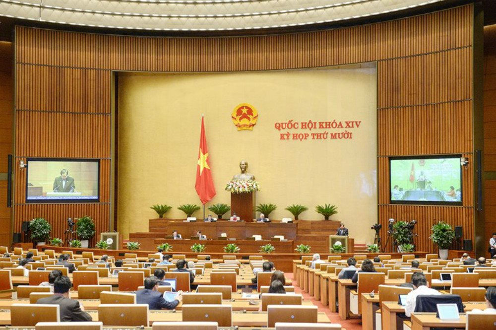 ສະ​ມາ​ຊິກ​ສະ​ພາ​ແຫ່ງ​ຊາດ​ຕົກ​ລົງ​ເລື່ອງ​ປະ​ກາດ​ໃຊ້​ຮ່າງ​ມະ​ຕິວ່າ​ດ້ວຍ​ການ​ຈັດ​ຕັ້ງ​ອຳ​ນາດ​ການ​ປົ​ກ​ຄອງ​ຕົວ​ເມືອງ ຢູ່​ນະ​ຄອນ ໂຮ່​ຈີ​ມິນ