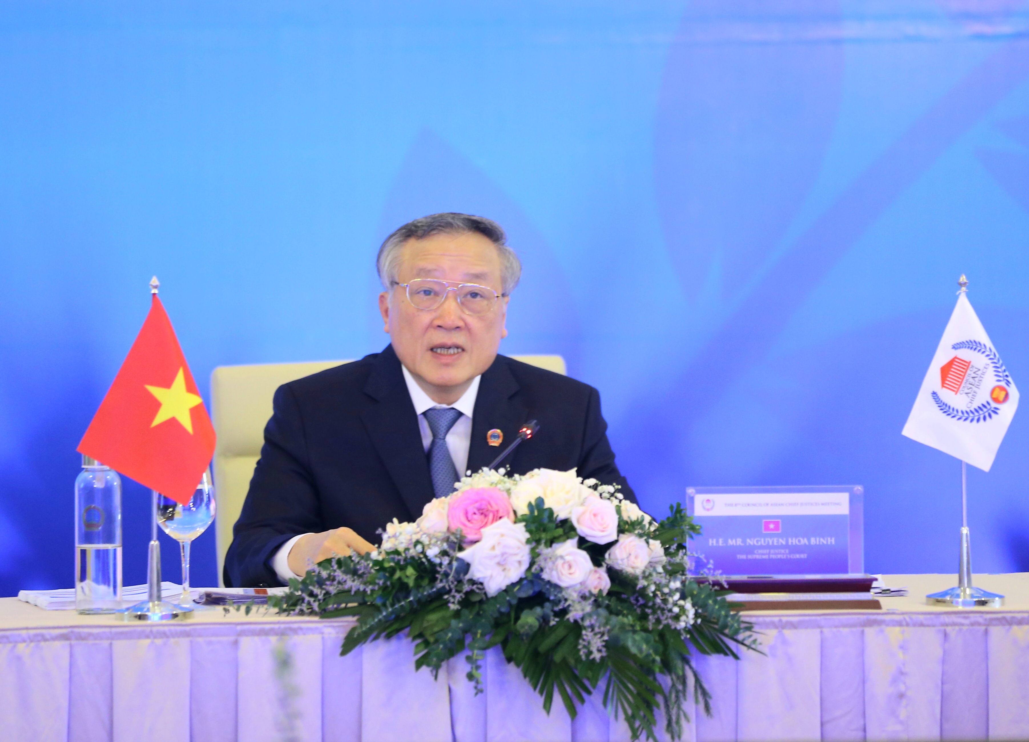 ອາຊຽນ 2020: ໄຂ​ກອງ​ປະ​ຊຸມ​ສະ​ພາ​ປະ​ທາ​ນ​ສານ ບັນ​ດາ​ປະ​ເທດ​ອາ​ຊຽນ​ຄັ້ງ​ທີ 8