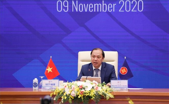 ອາ​ຊຽນ 2020: ບັນ​ດາ​ລັດ​ຖະ​ມົນ​ຕີ​ສືບ​ຕໍ່ໂຮມ​ປະ​ຊຸ​ມ​ທາງ​ອອນ​ລາຍ