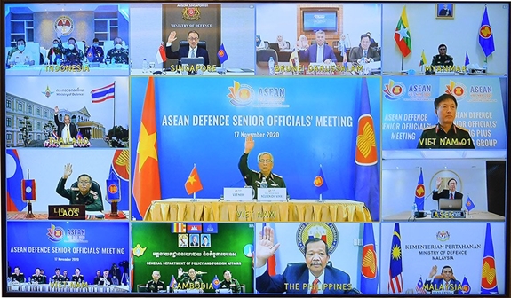 ກອງ​ປະ​ຊຸມ​ທາງ​ອອນ​ລາຍ​ເຈົ້າ​ໜ້າ​ທີ່​ອາ​ວຸ​ໂສ ການ​ປ້ອງ​ກັນ​ຊາດ ອາ​ຊຽນ (ADSOM)