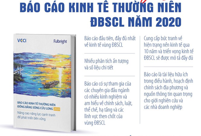 ປະ​ກາດ​ບົດ​ລາຍ​ງານ​ດ້ານ​ເສດ​ຖະ​ກິດ ປະ​ຈຳ​ປີ ເຂ​ດ​ທົ່ງ​ພຽງ​ແມ່​ນ້ຳ​ຂອງ​ທາງ​ພາກ​ໃຕ້ ຫວຽດ​ນາມ ປີ 2020