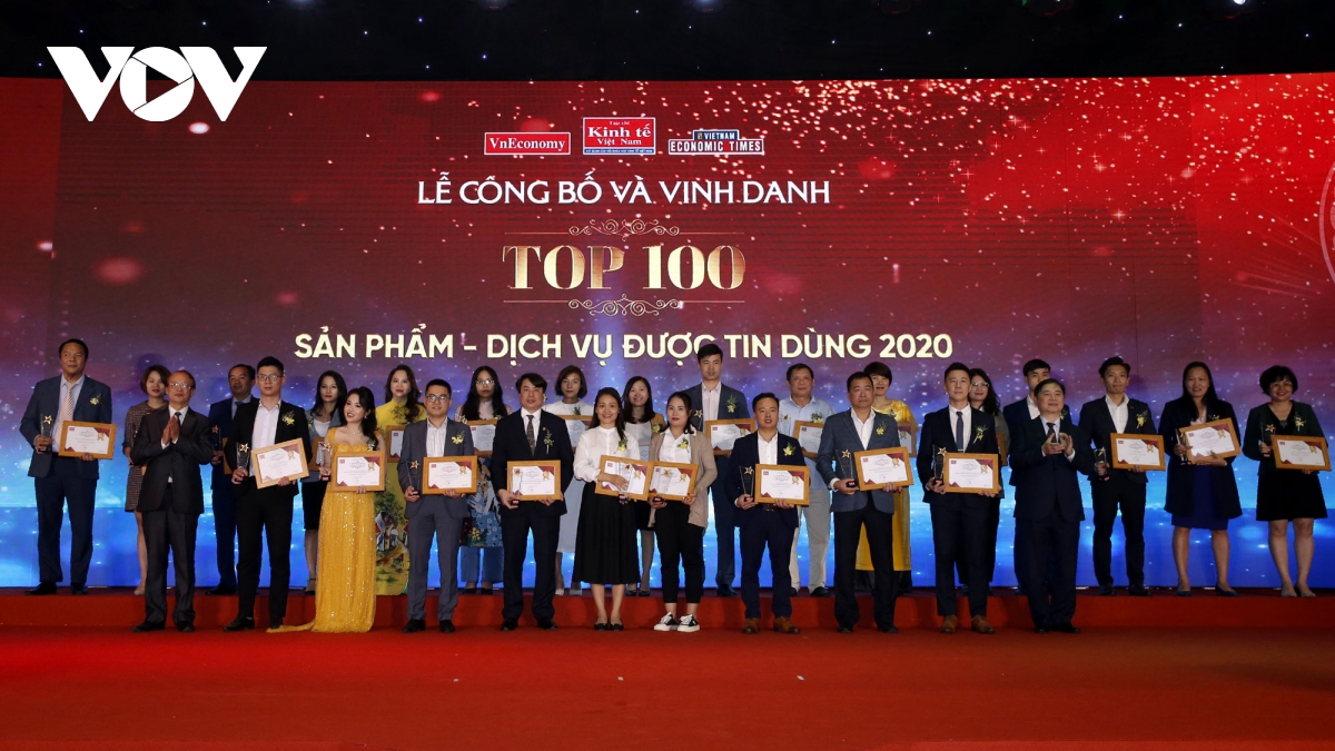 ເຊີດ​ຊູ top 100 ຜະ​ລິດ​ຕະ​ພັນ - ການ​ບໍ​ລິ​ການ​ທີ່​ມີ​ຄວາມ​ໄວ້​ວາງ​ໃຈຫວຽດ​ນາມ 2020