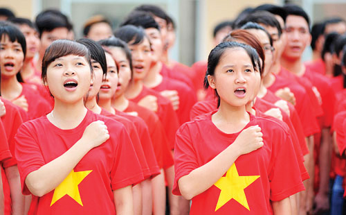 ລະ​ດົມ​ກຳ​ລັງ​ແຮງ​ໜຸ່ມ​ໃນ​ການ​ພັດ​ທະ​ນາ​ປະ​ເທດ​ຊາດ