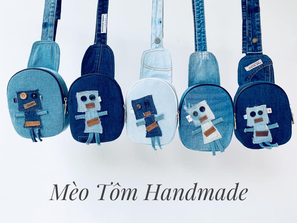 Meo Tom Handmade - ຜະ​ລິດ​ຕ​ະ​ພັນ​ຜະ​ລິດ​ຄືນ​ໃໝ່ ປະ​ກອບ​ສ່ວນຫຼຸດ​ຜ່ອນ​ສິ່ງ​ເສດ​ເຫຼືອ​​ຈາກ​ຂົງ​ເຂດແຟ​ຊັນ