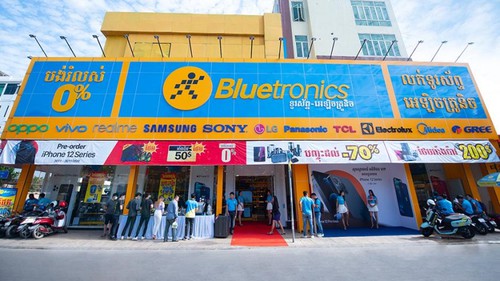 Bluetronics - ຢັ້ງ​ຢືນຄຸນ​ຄ່າ​ເຄື່ອງ​ໝາຍ ຫວຽດ​ນາມ ຢູ່ ກຳ​ປູ​ເຈຍ