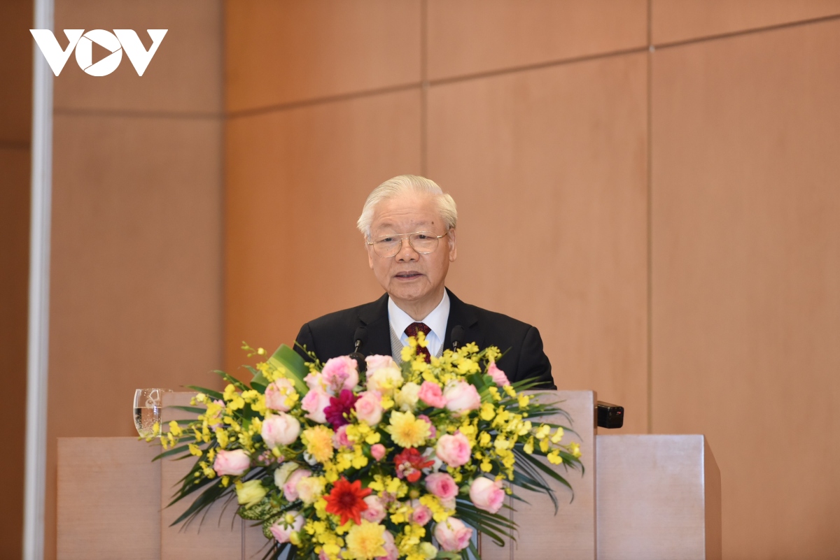 ທ່ານ​ເລ​ຂາ​ທິ​ການ​ໃຫຍ່ ຫງວຽ​ນ​ຝູ​ຈ້ອງ: ລະ​ດົມ​ທຸກ​ແຫຼ່ງ​ກຳ​ລັງ, ຍາດ​ແຍ່ງ​ທຸກ​ກາ​ລະ​ໂອ​ກາດ​ເພື່ອ​ພັດ​ທະ​ນາ​ເສດ​ຖະ​ກິດ - ສັງ​ຄົມ ຢ່າງວ່ອງໄວ ແລະ ຍືນ​ຍົງ​ກວ່າ