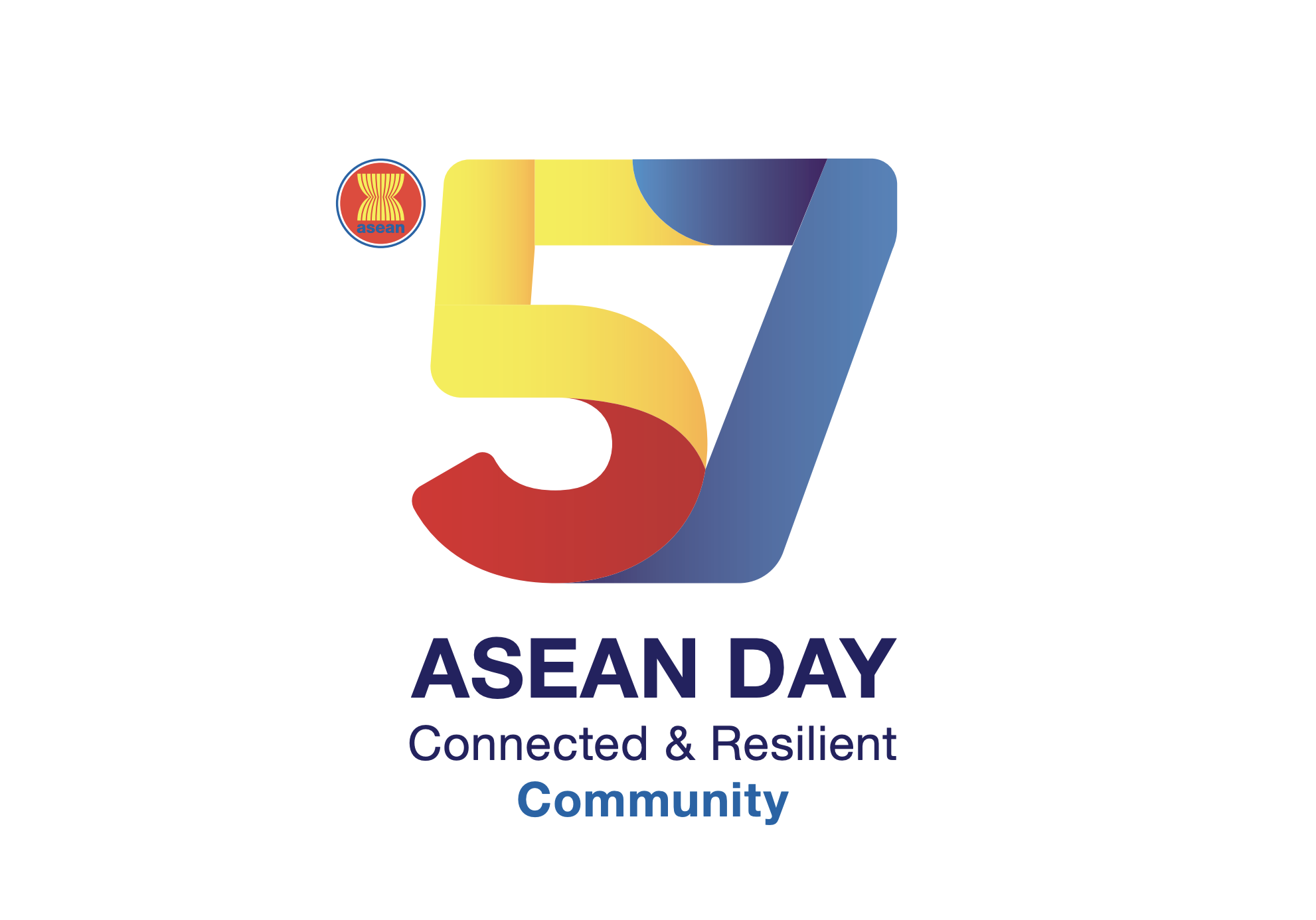 57 ປີ​ແຫ່ງ​ການ ສ້າງ​ຕັ້ງ ແລະ ພັດ​ທະ​ນາ ອາ​ຊຽນ ເພື່ອ​ປະ​ຊາ​ຄົມ​ເຊື່ອມ​ຕໍ່ ແລະ ສ້າງ​ຄວາມ​ເຂັ້ມ​ແຂງ​ດ້ວຍ​ຕົນ​ເອງ