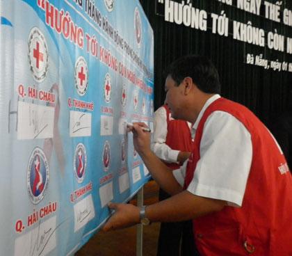 Aktivitas menyambut Hari dunia tentang pencegahan dan penanggulangan HIV/AIDS