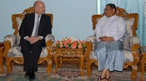 Menteri Luar Negeri Inggris William Hague kunjungi Myanmar
