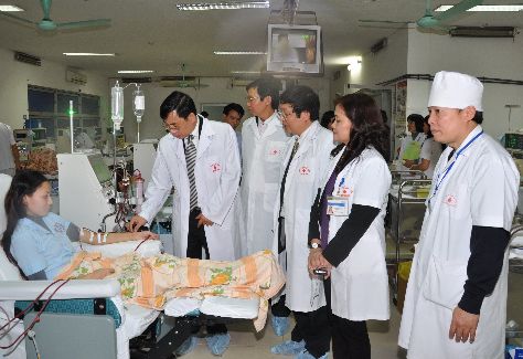 Kota Hanoi memperingati Hari Dokter Vietnam 27 Februari.