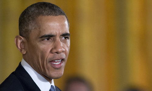 Presiden Amerika Serikat, Barack Obama menandatangani rancangan Undang-Undang tentang sanksi terhadap Rusia.