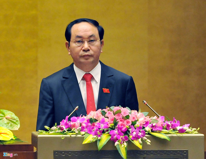Surat Presiden Vietnam, Tran Dai Quang sehubungan dengan Hari Raya Tahun Baru Tradisional Imlek 2018