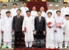 サン国家主席がベトナムの各世代の士官候補生およびカオダイ教聖職者と懇親