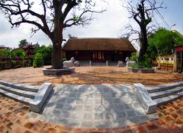 ハノイ市郊外のホアン・マイ村