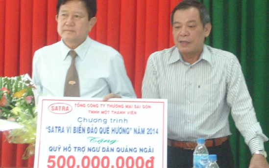 SATRA社、漁民を支援